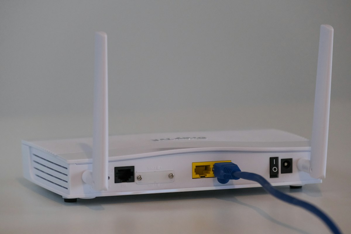 Modem router pelanggan
